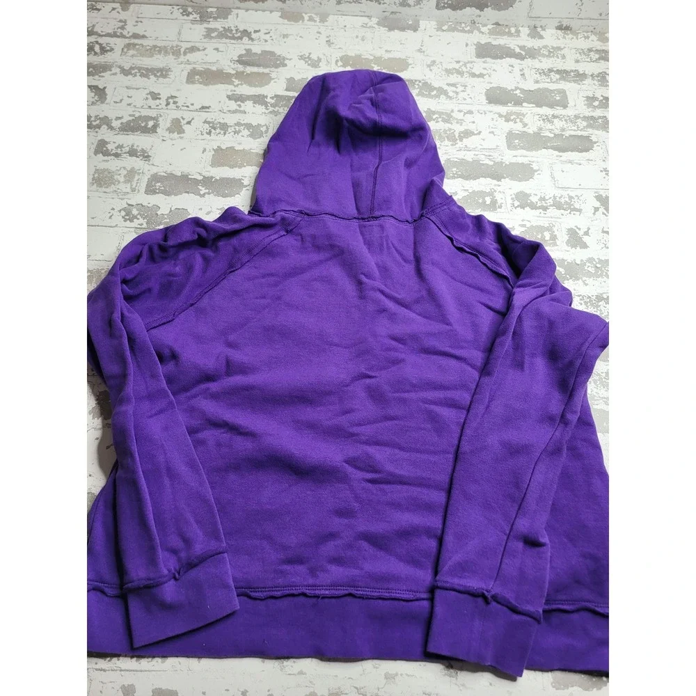 New‎ Era San Antonio Spurs Women's Purple Hoodie Large NBA Basketball